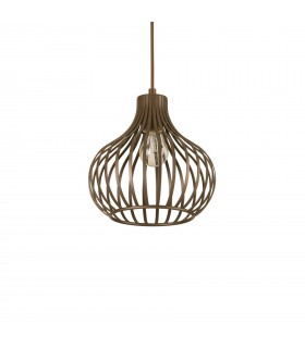 1 Light Ceiling Pendant Brown - 1