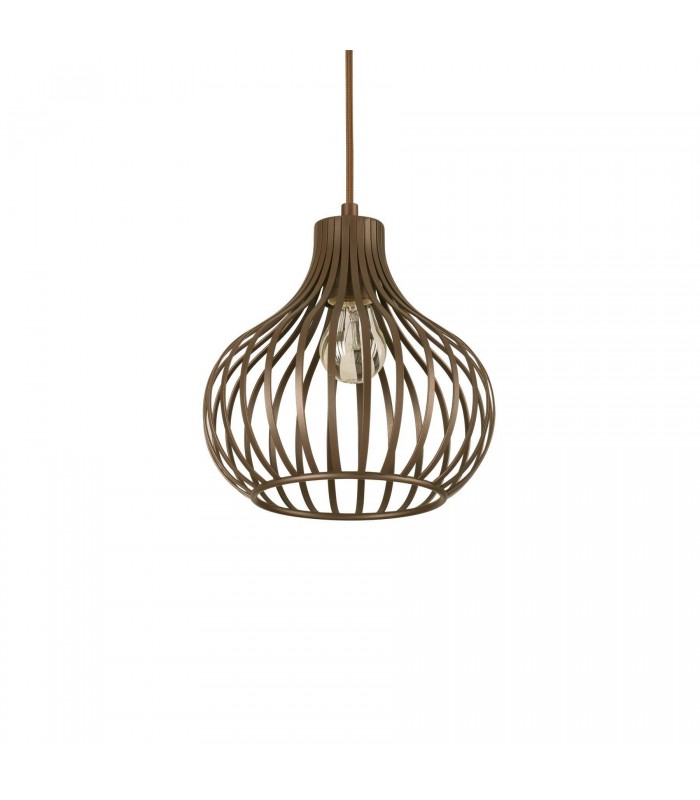 1 Light Ceiling Pendant Brown - 1