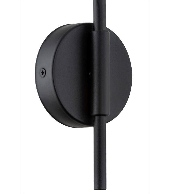 Avalone Dome Wall Lamp Black Structure Brass Elements V1-4
