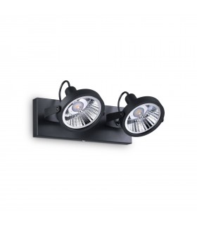 2 Light Ceiling Light Black - 1