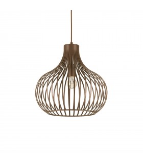 1 Light Ceiling Pendant Brown - 1