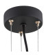 Berkley Dome Pendant Ceiling Light Gold White El. Black Structure-5