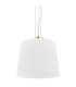 Berkley Dome Pendant Ceiling Light Opal Matt Brass Elements-3