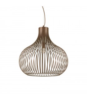 1 Light Ceiling Pendant Brown - 1