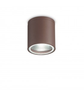 1 Light Round Surface Mounted Downlight Coffee IP44 - 1