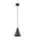 Beverly Dome Pendant Ceiling Light Black Structure Chrome Elements-2