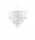 4 Light Ceiling Pendant White - 1