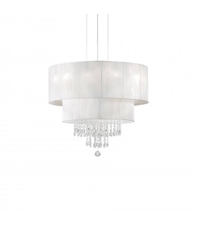 4 Light Ceiling Pendant White - 1