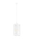 Bodrum Lanterns Pendant Ceiling 3 Light White Structure-1
