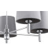 Bolzano Plus Multi Arm Pendant Ceiling 5 Light Cream Chrome-4