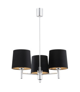 Bolzano Plus Multi Arm Pendant Ceiling 3 Light Dark Grey Chrome-1