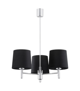 Bolzano Plus Multi Arm Pendant Ceiling 3 Light Dark Grey Chrome-2