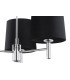 Bolzano Plus Multi Arm Pendant Ceiling 3 Light Dark Grey Chrome-4