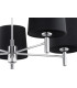 Bolzano Plus Multi Arm Pendant Ceiling 5 Light Dark Grey Chrome-4