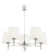 Bolzano Plus Multi Arm Pendant Ceiling 5 Light Black Chrome-1