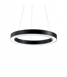 Integrated LED Medium Ceiling Pendant Black 3000K - 1