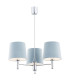 Bolzano Multi Arm Pendant Ceiling 3 Light Blue Chrome-1