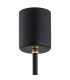Camelot Plus Multi Arm Pendant Ceiling 3 Light Opal Matt Black Matt