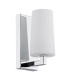 Camelot Wall Lamp With Shade Chrome Base Glass Opal Matt-1