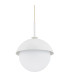 Cappello Globe Pendant Ceiling Light Opal Matt Cream White-3