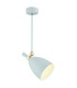 Charlotte Single Spotlight Blue Matt Brass Elements-1