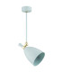 Charlotte Single Spotlight Blue Matt Brass Elements-2