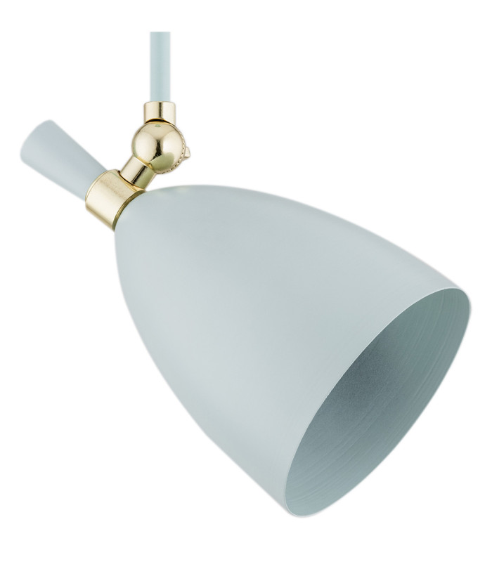Charlotte Single Spotlight Blue Matt Brass Elements-3