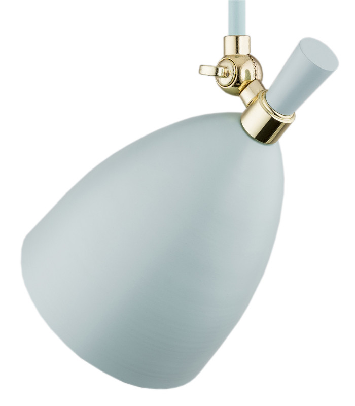 Charlotte Single Spotlight Blue Matt Brass Elements-4