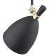 Charlotte Single Spotlight Black Structure Brass Elements-4