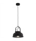 Dakota Dome Pendant Ceiling Light Black-1