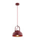 Dakota Dome Pendant Ceiling Light Red-1