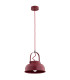 Dakota Dome Pendant Ceiling Light Red-2
