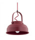 Dakota Dome Pendant Ceiling Light Red-3
