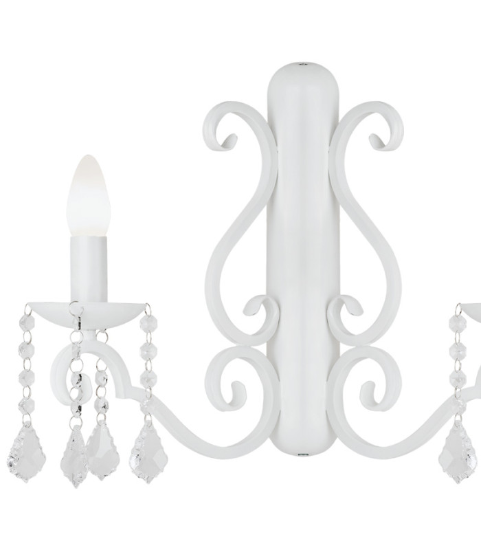Diadema Candle Wall Lamp White-2