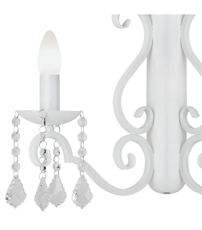 Diadema Candle Wall Lamp White-3