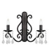 Diadema Candle Wall Lamp Black-1