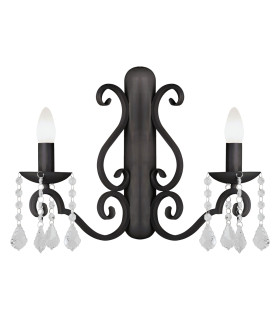 Diadema Candle Wall Lamp Black-1