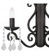 Diadema Candle Wall Lamp Black-2