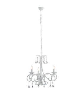 Diadema Multi Arm Pendant Ceiling 3 Light White-1