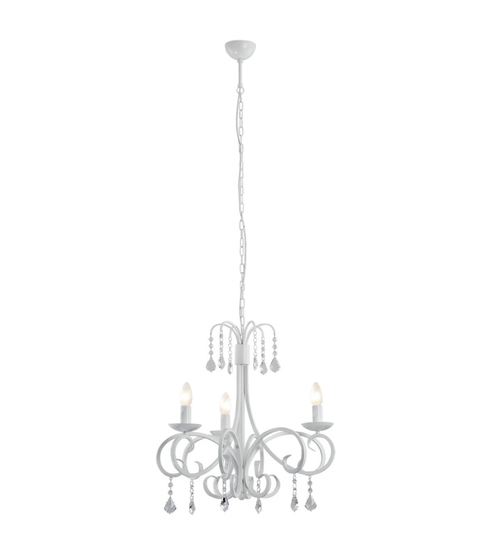 Diadema Multi Arm Pendant Ceiling 3 Light White-1
