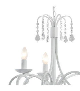 Diadema Multi Arm Pendant Ceiling 3 Light White-2
