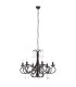 Diadema Multi Arm Chandelier Black-1