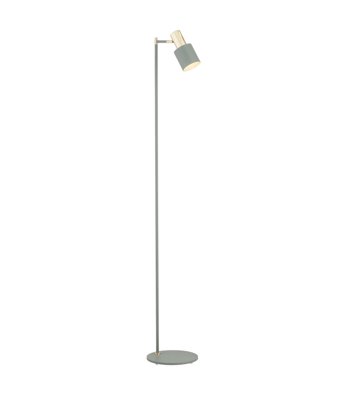 Doria Task Floor Lamp Siege Structure Brass Elements-1