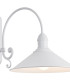 Erba Outdoor Dome Wall Lamp White Matt-1