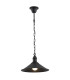 Erba Dome Pendant Ceiling Light Black Matt-1