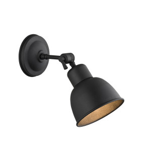 Eufrat Dome Wall Lamp Black Structure-1