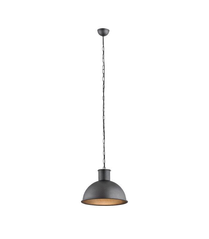 Eufrat Dome Pendant Ceiling Light Anthracite Structure-1