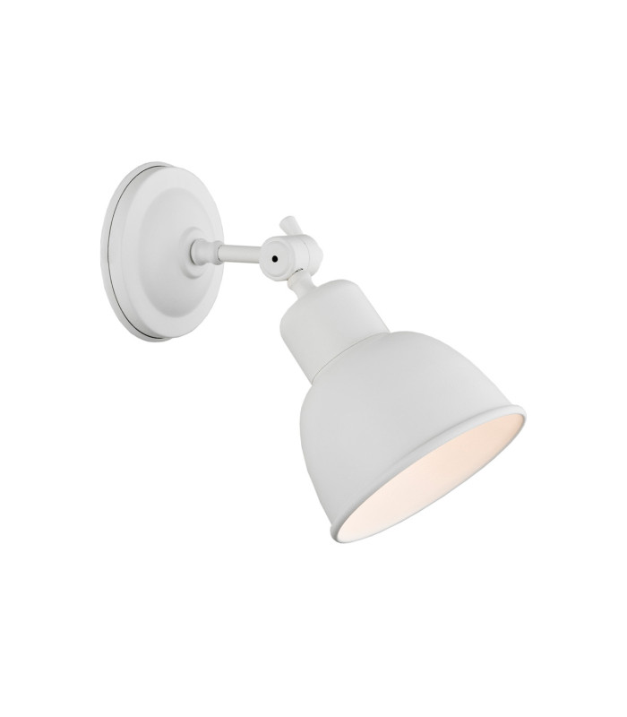 Eufrat Dome Wall Lamp White Structure-1