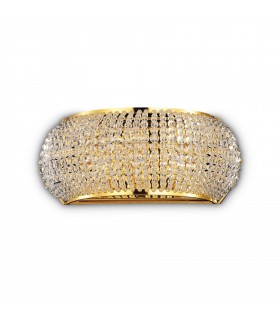 3 Light Wall Light Gold - 1