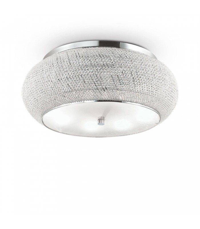 14 Light Ceiling Light Chrome - 1